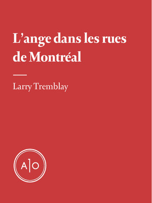 cover image of L'ange dans les rues de Montréal